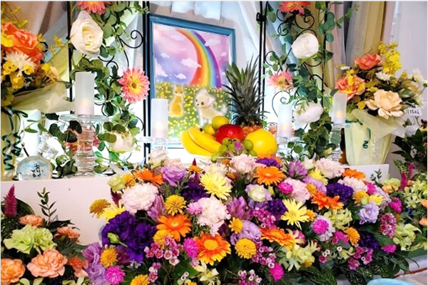 祭壇(生花オプションあります)